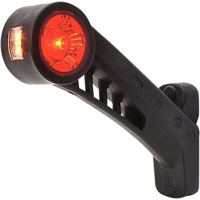 WAS Markeringslicht Open kabeleinden Markeringslicht Links 12 V, 24 V Wit, Oranje, Rood