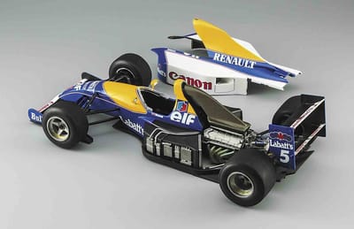 Hasegawa Modelbouwpakket Militaire voertuigen - 51049 Williams FW14 with Metal Parts CH49 Plastic - 1:24 - Modelbouw