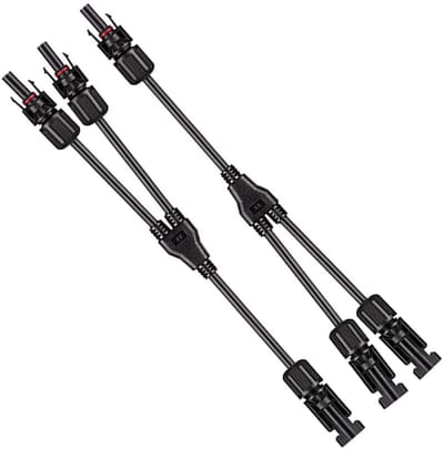 Zonnepaneel Y Splitter Kabelconnector Set voor Fotovoltaïsche Installatie