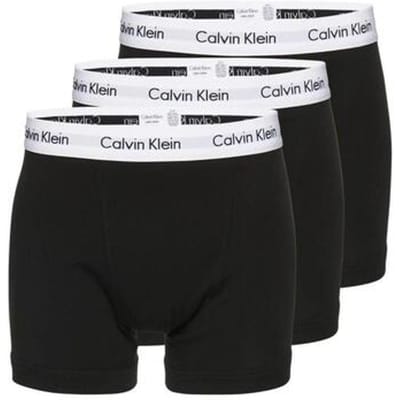 Calvin Klein Trunks Heren Onderbroeken - 3-pack - Zwart