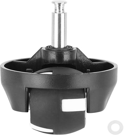 Allecto - Zwenkwiel - Universeel Wielaccessoire - Duurzaam en slijtvast - Geschikt voor RoboVac 11s/RoboVac 30 - Perfecte prestaties - Verbeterde s...