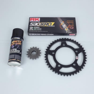 Kit chaîne FE 15x45 dents pas 530 pour moto Honda 600 CBR F 1991 à 1996 Neuf