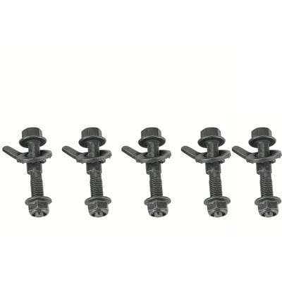 5 pièces 12mm Véhicules Acier Alignement Quatre Roues Carrossage Réglable Kit Cam Boulon Vert Armée noir