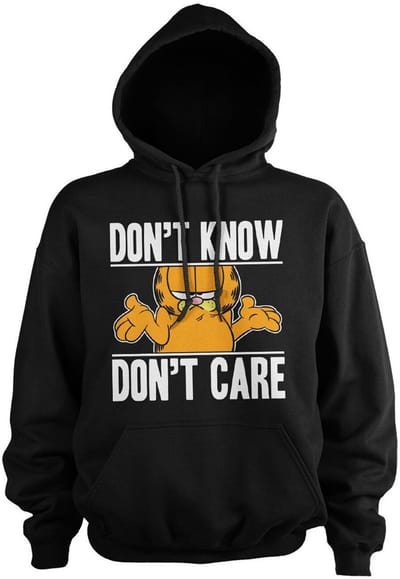 Garfield Don't Know Big Tall Hoodie VIA-33-GAR004-H54-13