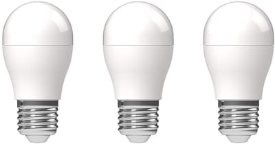 Avide E27 LED Lamp 2.9W - Hoog Lumen 470 Lumen - 240V - 3000K - LED Globe Mini P45 - Vervangt 40W - 3 stuks