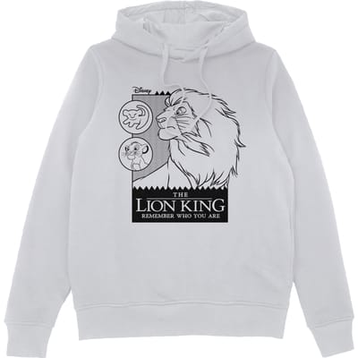 Lion King Remember Who You Are Kids' Hoodie - White - 146/152 (11-12 jaar) - Wit
