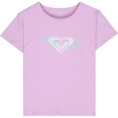 Roxy Lilyregular Night T-shirt Met Korte Mouwen Paars 14 Years Meisje