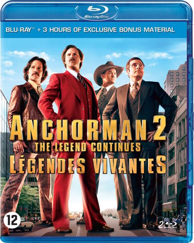 Anchorman 2: The Legend Continues (Blu-ray)