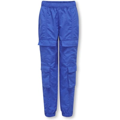 ONLY KOGENIELCA LIFE MW CARGO PARACHUTE PNT Meisjes Broek - Dazzling Blue - Maat 152
