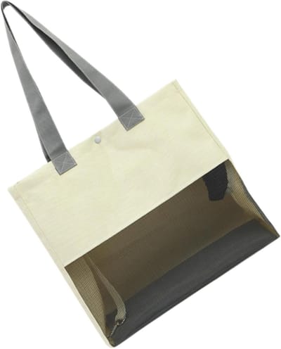 Draagbare Kattenrugzak - Reistas Dier - Reizen Buitenshuis - Ademend Vensterontwerp - 35x35cm - Beige
