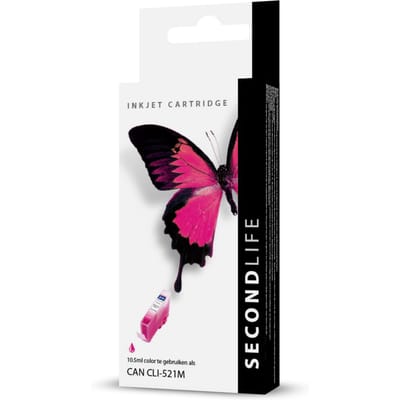 SecondLife - Canon CLI 521 Magenta