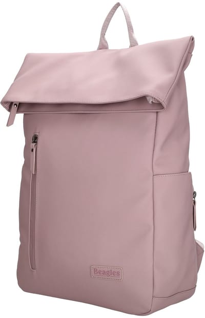 Beagles Originals Nara Laptop Rugzak 15,6 inch - Vuilafstotend & Weersbestendig - Werk School Rugtas - Oudroze