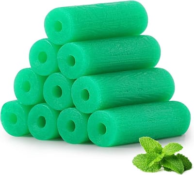 10 Stuks Tandheelkundige Markers voor Beugels, Chewy Aligners en Tandartsstoelen - Groene Chewies