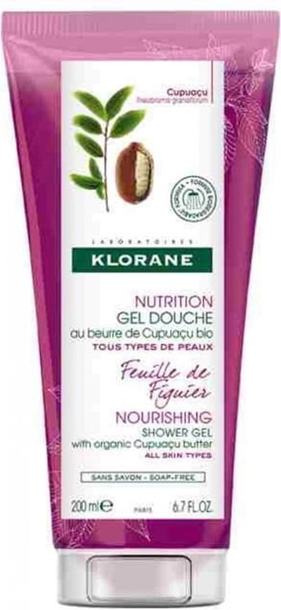 Klorane - Nourishing Shower Gel - Intenzivně vyživující sprchový gel s listy fíkovníku