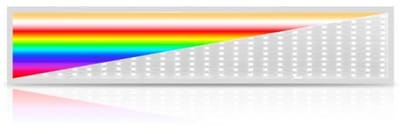 Back-Lit Led paneel 150x30 cm 40 W rgb+cct switch