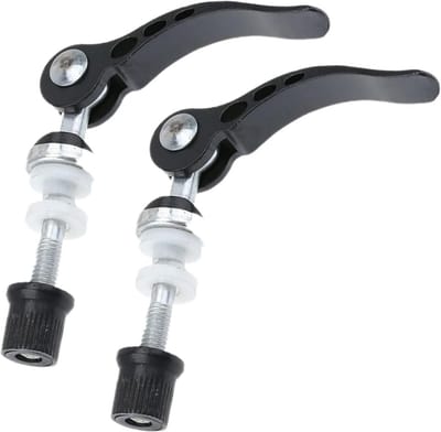 2x Fiets Zadelpen Klemmen Quick Release Bout Clips voor Mountainbike en Vouwfiets