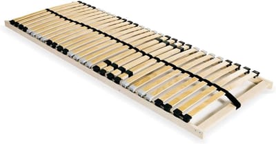 Lattenbodem Hout - Bedbodem Stevig - Comfortabel Slapen - 7 Comfort Zones - 70x200cm - Natuurlijk