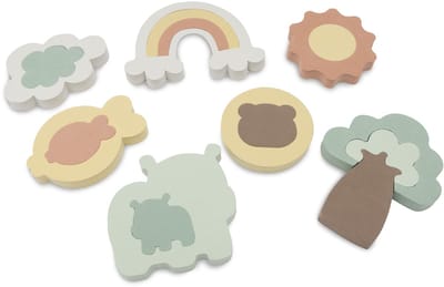 Jollein Badpuzzel Foam Kangaroots - Badspeelgoed Kind