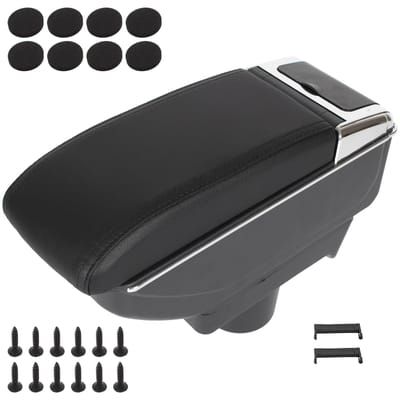 Modecar - Armsteun met Opbergvak - Zwart - Voor Opel Astra III H - 2004-2014