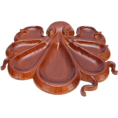 Voedsel Serveerschaal Unieke Herbruikbare Houten Voedsel Serveerplank voor Noten Snacks Charcuterie Kaas Fruit Type 1
