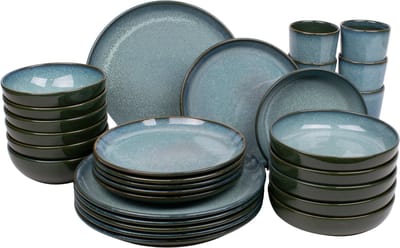 Kade 171 Evora serviesset 30-delig 6 personen - Portugees stoneware groen