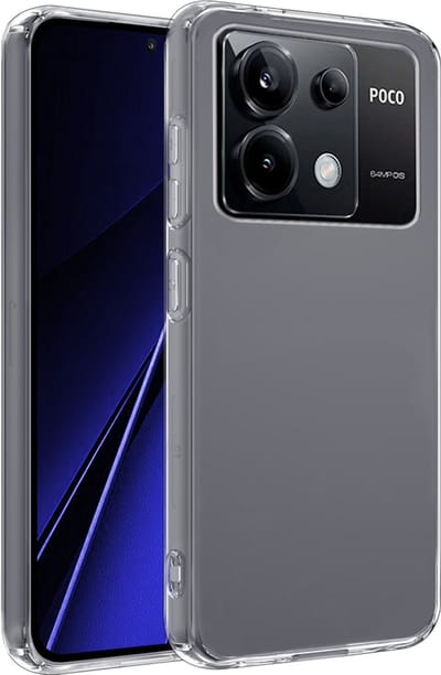 Hoesje - Geschikt voor Xiaomi Poco X6 5G - Sterk & Shockproof - Siliconen Case - Hoes Cover - Telefoonhoes - Transparant