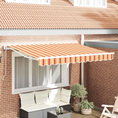 vidaXL Zijde Frame Meerkleurig 250 x 200 cm Polyester met PU-coating