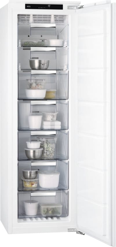 AEG ABE818E6NC diepvriezer Diepvrieskist Inbouw 204 l E Wit