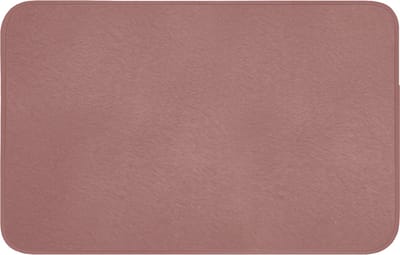 Badmat 80x50 cm - Antislip - Terracotta - Patronen - Roze - Badmatten voor badkamer - Badkamermat - Douchemat - Badkamer mat