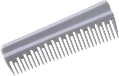 Haarkam met Schaar - Kapperskam Styling - Haar Knippen - Magnetisch Ontwerp - 8 x 2.9 x 1.1 cm - Grijs