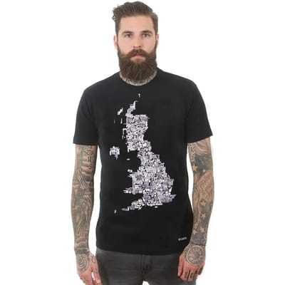 COPA - UK Grounds T-Shirt - Heren - Zwart - S