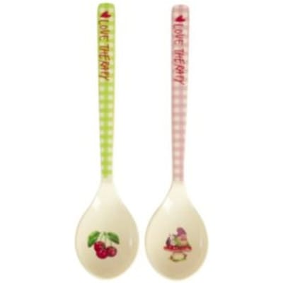 Rice x love therapy melamine theelepel, assorti