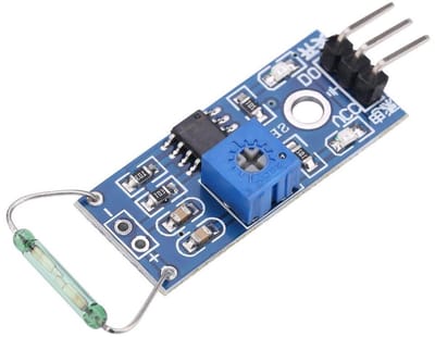 Magnetische Schakelaar - Reedsensor Module - Apparaten Bediening - Hoge Gevoeligheid - Compact Ontwerp - Zwart