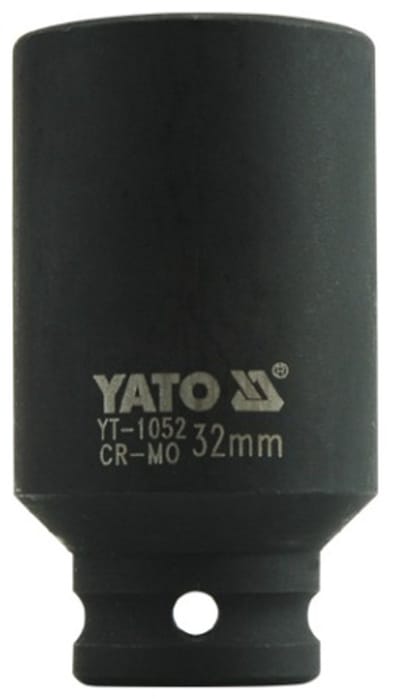YATO Serie - Lange Dopsleutel - 32mm - 1/2 Inch - Chroom-Molybdeen Staal