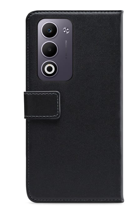 Mobilize Telefoonhoesje geschikt voor OPPO A5m Hoesje | Mobilize Classic Gelly Wallet Bookcase Portemonnee | Pasjeshouder voor 2 Pasjes | Telefoonhoesje voor Pinpas / OV Kaart / Rijbewijs - Zwart