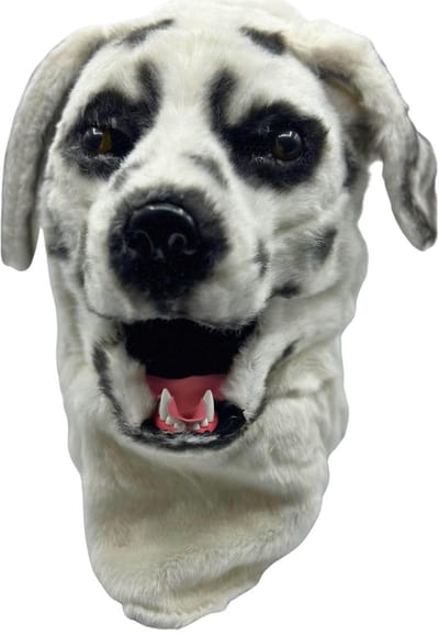 Realistisch Dalmatiër Fursuit masker - Volledig hoofd met beweegbare kaak