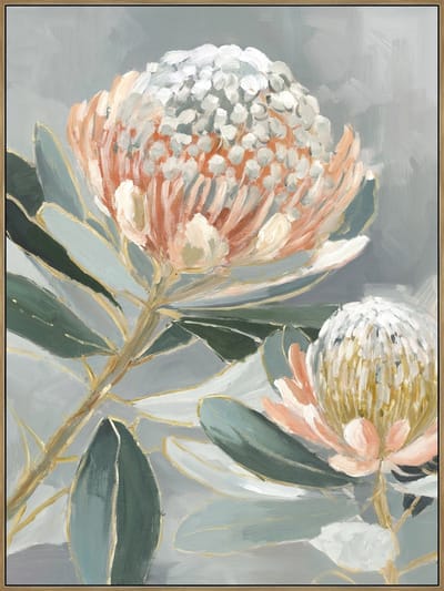 Schilderij 60x80cm bloem