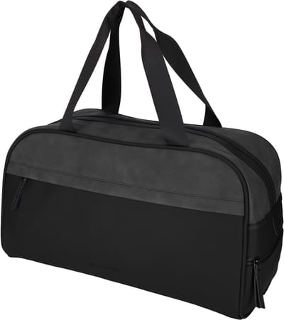 Norlander PU Retro Sporttas Napolitana - 32 Liter - Zwart
