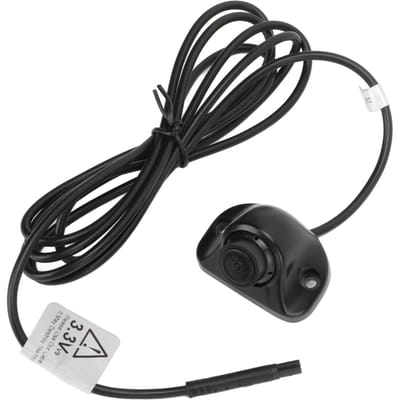 Caméra de recul de voiture Vision nocturne 360 degrés Réglable 150 degrés Grand angle Étanche IP68 Universelle black