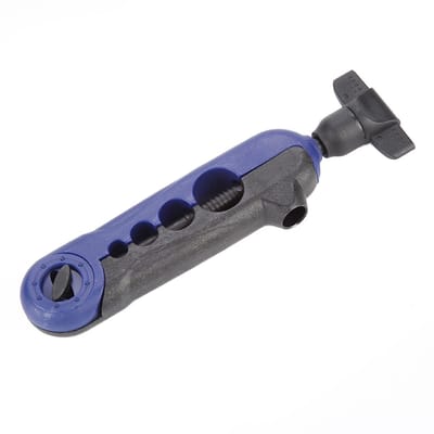 Dailygoods- Vislijnspoeler Multifunctioneel - Haspelopspoelsysteem - Visspoelen - Vlieglijnspoel - Verstelbaar tot 68 mm - Bevat 500 meter vislijn - Vislijnhaspel
