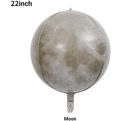 22-Inch Planeet Ballon 4D Bal Ruimte Heelal Thema Zonnestelsel Planeet Serie Aluminium Film Decoratie Scène 4D Moon
