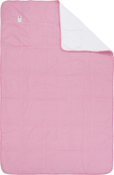 Lief! Vichy - Deken - 100x150 cm - Roze