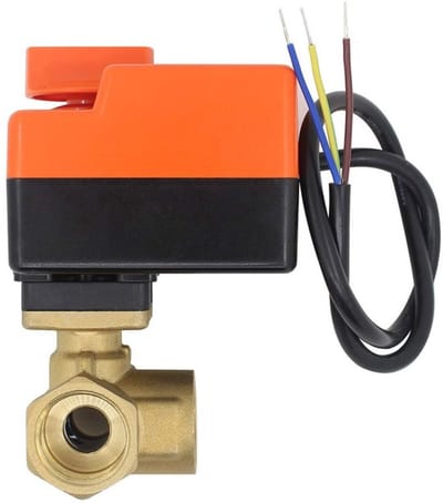 Virtubuy - Electric Ball Valve - 3-Weg Klep - Compact en Efficiënt - 1-1/4 Inch
