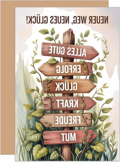 Afscheidskaart met envelop - Wenskaart pensioen - Collega bedanken - Dubbele vouwkaart - 11.5 x 17.0 cm - Neutraal