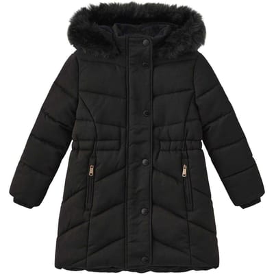 Firetrap Gewatteerd jassen voor meisjes (Zwart)