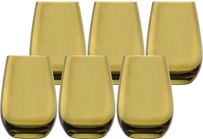 Stölzle Elements tumbler Olive 465 ml