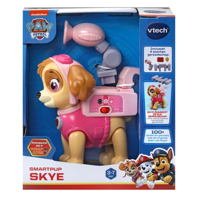 VTech PAW Patrol SmartPup Skye Speelfiguur - Interactief Speelgoed - Educatief Kinder Speelgoed - Vanaf 3 Jaar - Roze
