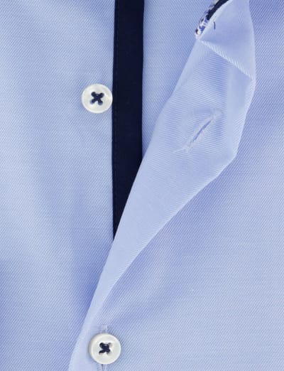 Overhemd Eterna Modern Fit lichtblauw