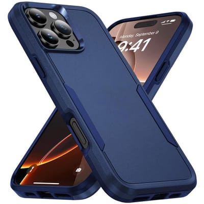 Heavy Duty Val Schokbestendig Telefoonhoesje Voor Iphone 16 15 14 13 12 11 Pro Max 16e Plus Hard PC Anti-Kras Robuuste Beschermhoes iPhone 14 Pro Max