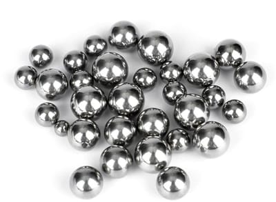 Roestvrijstalen ballen, gepolijste stalen ballen met een diameter van 25 mm - Set van 2 stuks voor diverse toepassingen